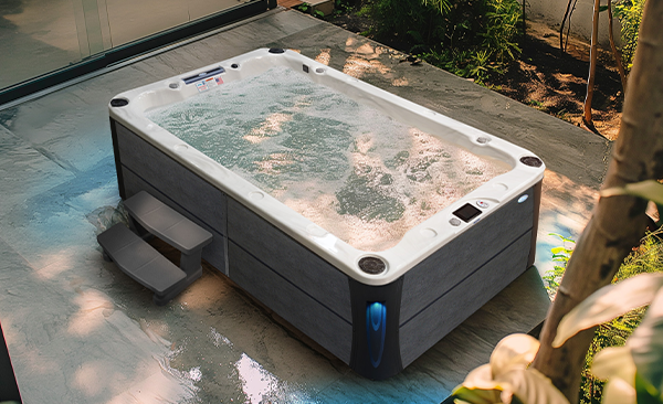 Deck Series Boulder hot tubs for sale